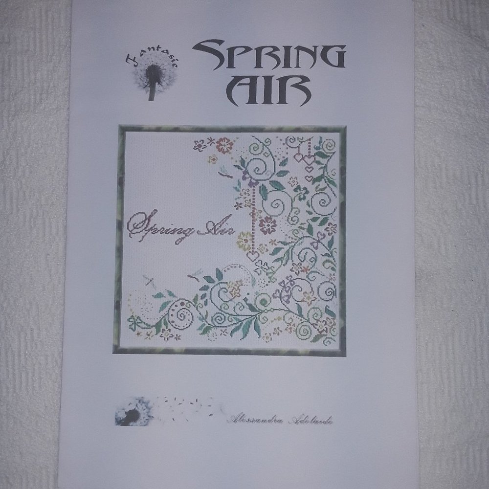 Spring Air Alessandra Adelaide cross stitch chart